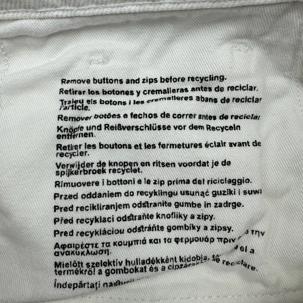 Primark White Wide Leg Crop Jeans - Picture 7 of 9